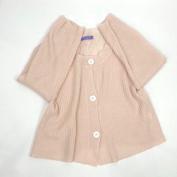 P. Jamas 100% Cashmere Baby Pink Bed Jacket Size S - Picture 16 of 16